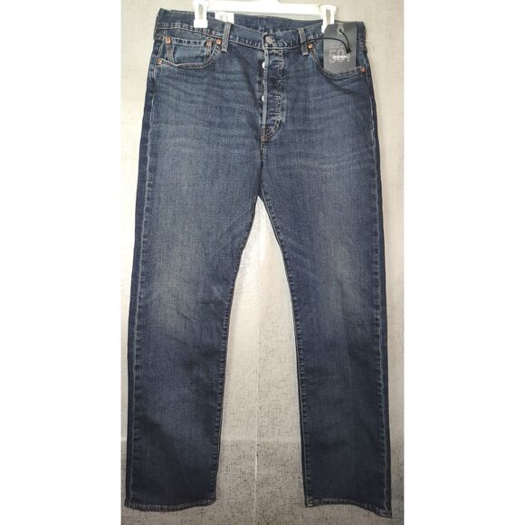 Levi's 501 Signature Button Fly Jean Sz 34 x 34 NWT - Picture 1 of 6